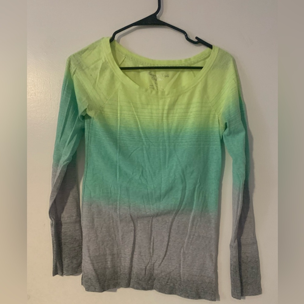 multi color shirt